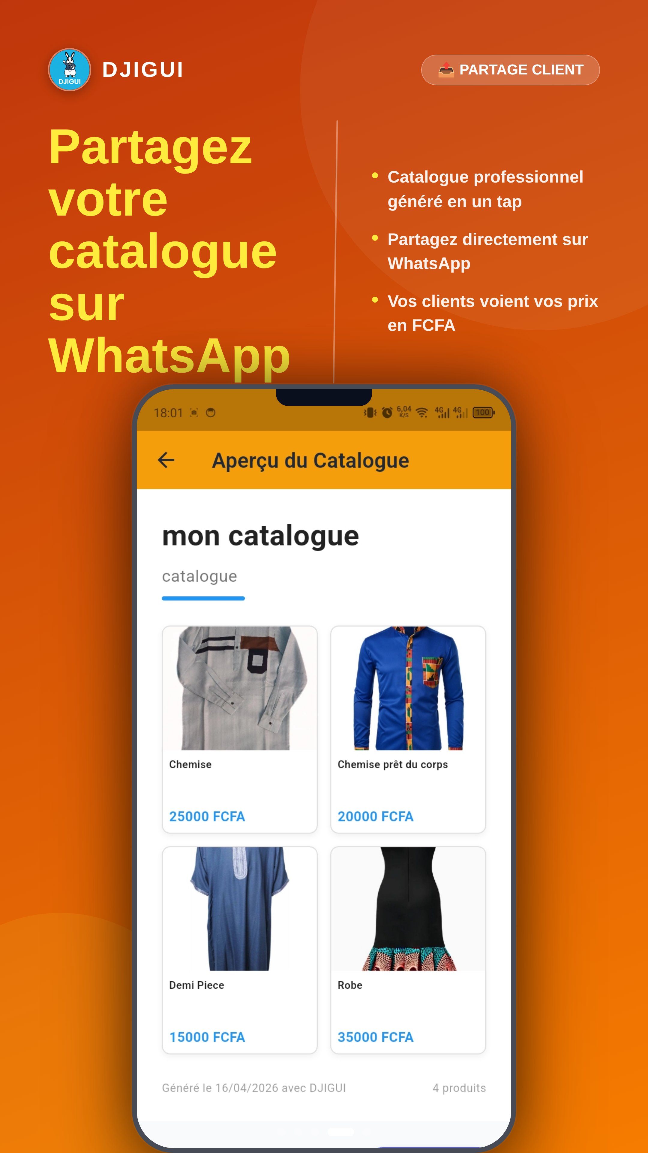 Catalogue produits Djigui