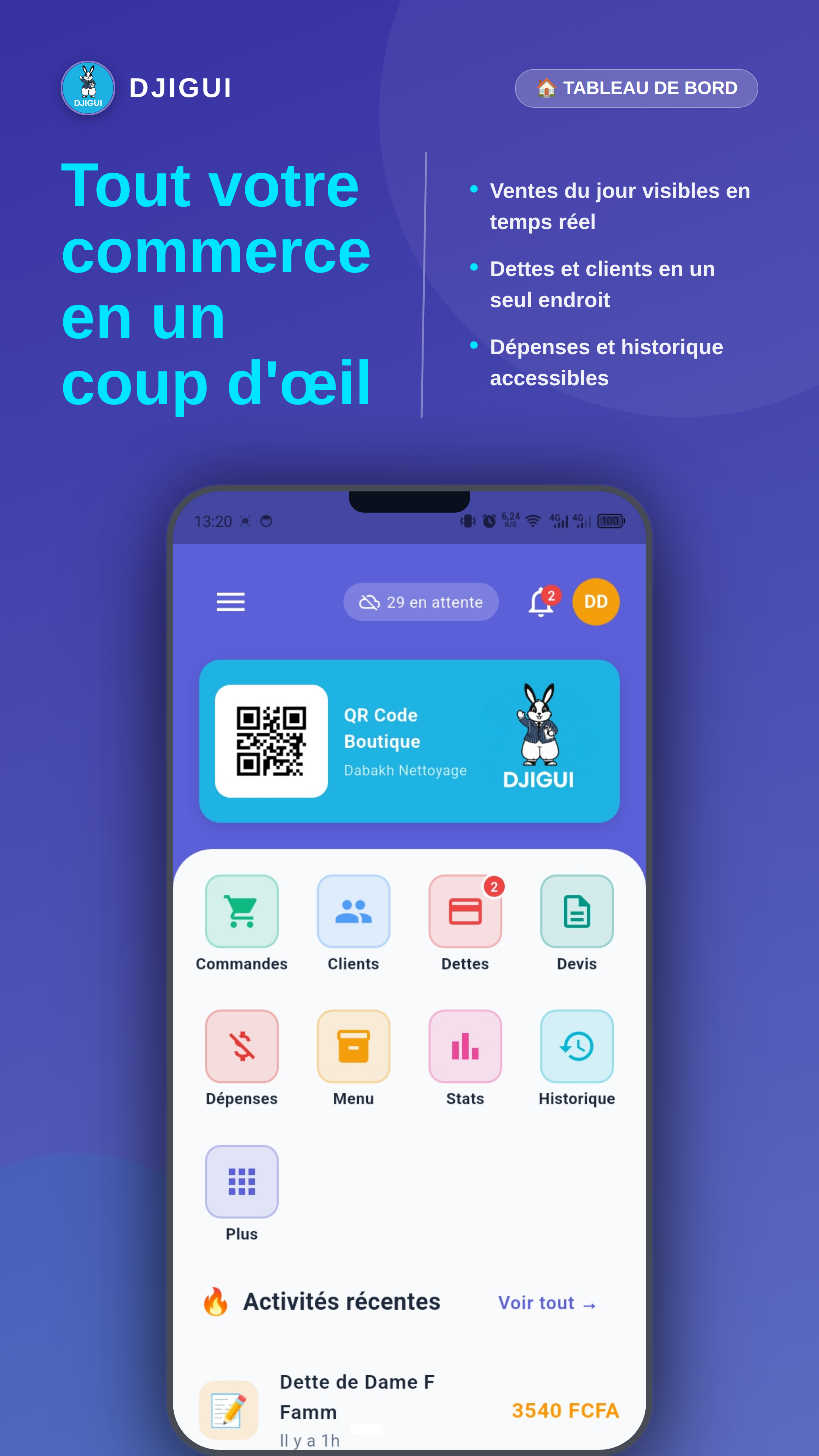 Accueil Djigui App